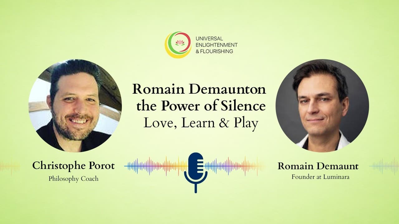 UEF Podcast cover: Romain Demaunt on the power of silence